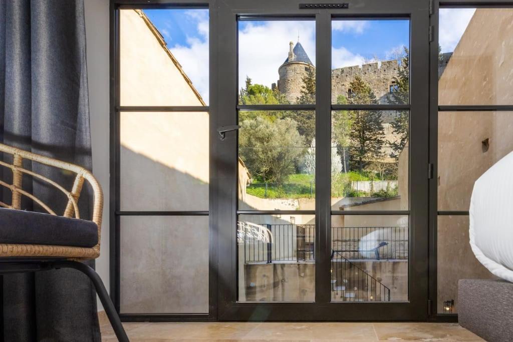 Longue Vie A La Reine - Piscine - Chateau Carcassonne Ngoại thất bức ảnh